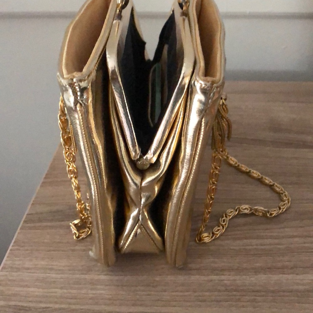 Gold Evening Bag - image 3